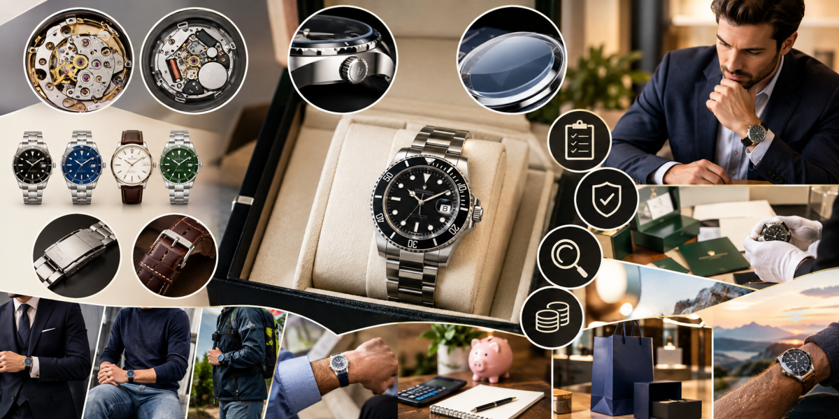 What Should You Look for When Buying a Men’s Luxury Watch?