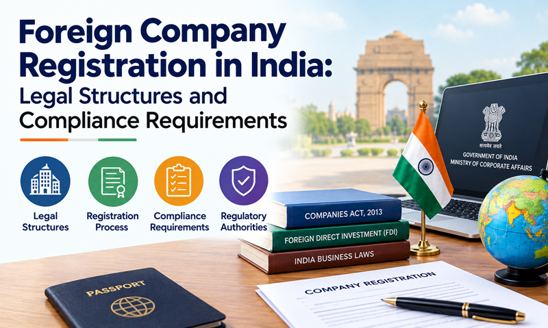 Foreign Company Registration in India: Legal Structures and Compliance Requirements