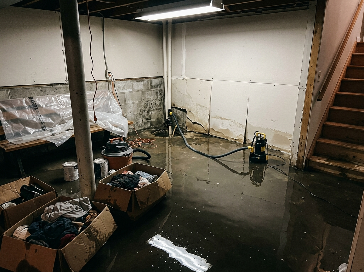 What to Do When Water Turns Your Basement Into a Problem Area