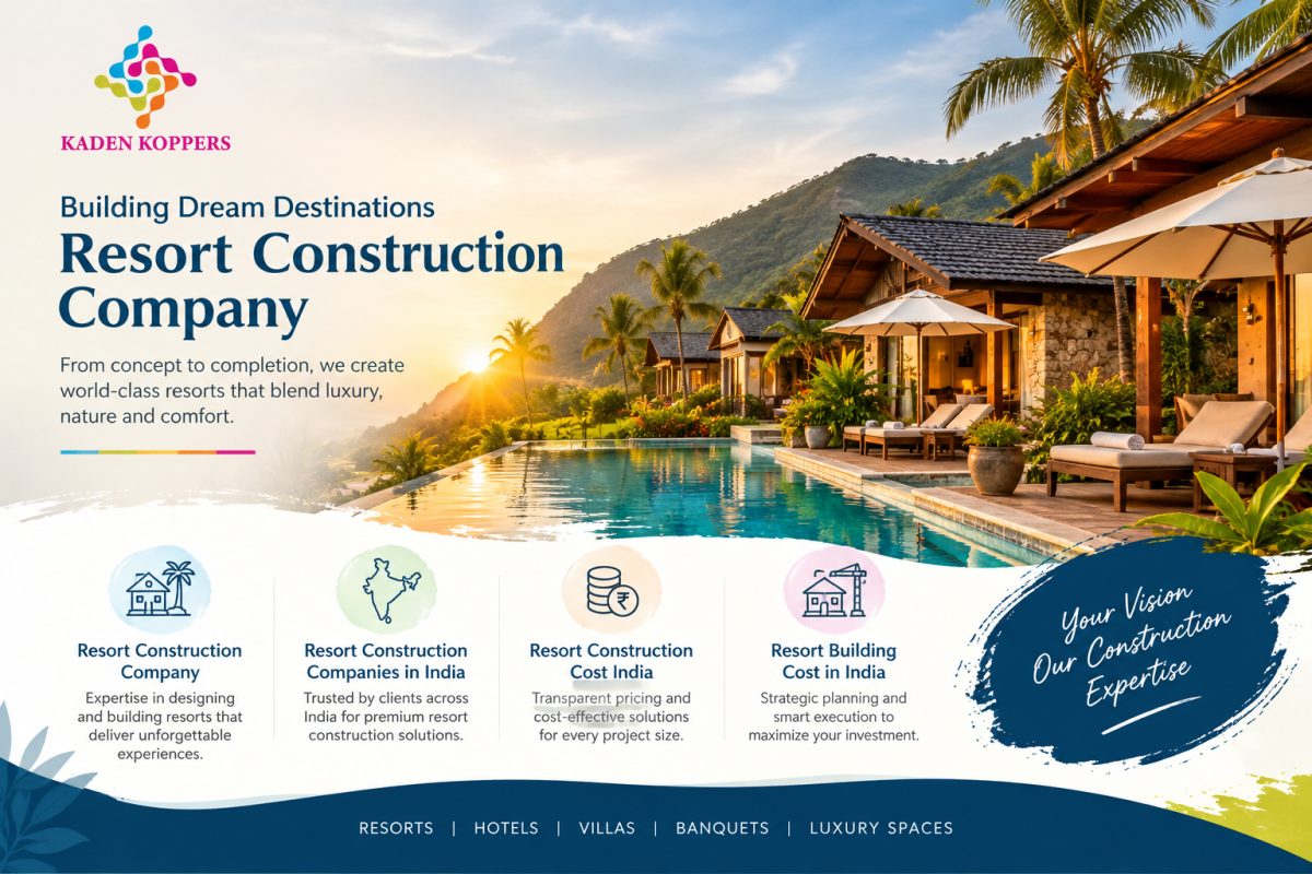 Resort Construction Company in India: Cost, Planning & Development Guide