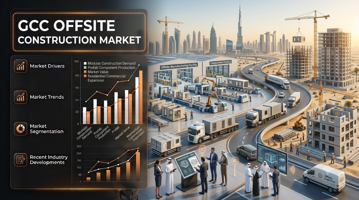 GCC Offsite Construction Market Size, Growth, Trends, and Forecast 2026-2034