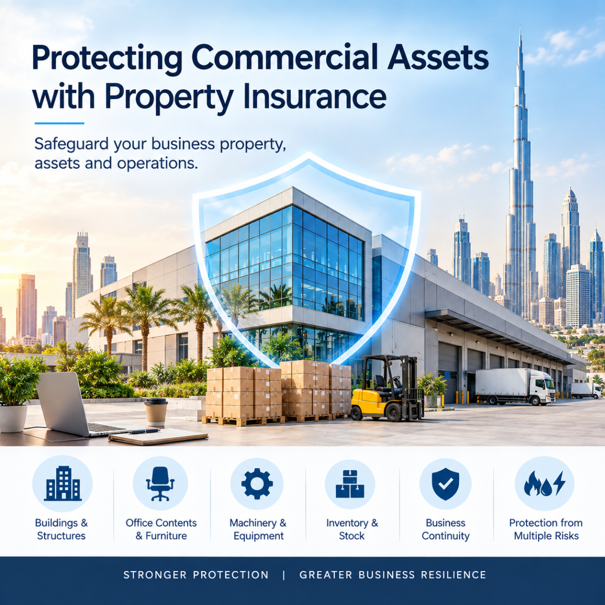 Protecting Commercial Assets with Property Insurance in Dubai