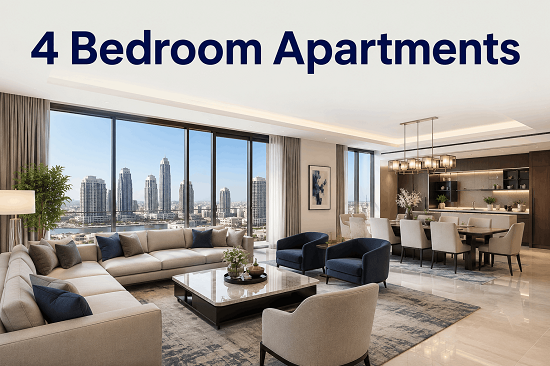 Luxury 4 Bedroom Apartments in Dubai: Top Picks for 2026
