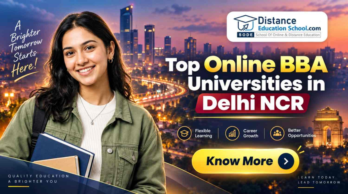 Top Online BBA Universities in Delhi NCR