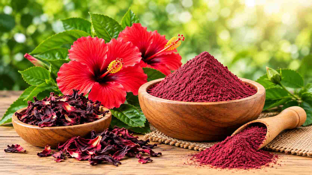 Why Global Buyers Look to Hibiscus Powder Exporters in India