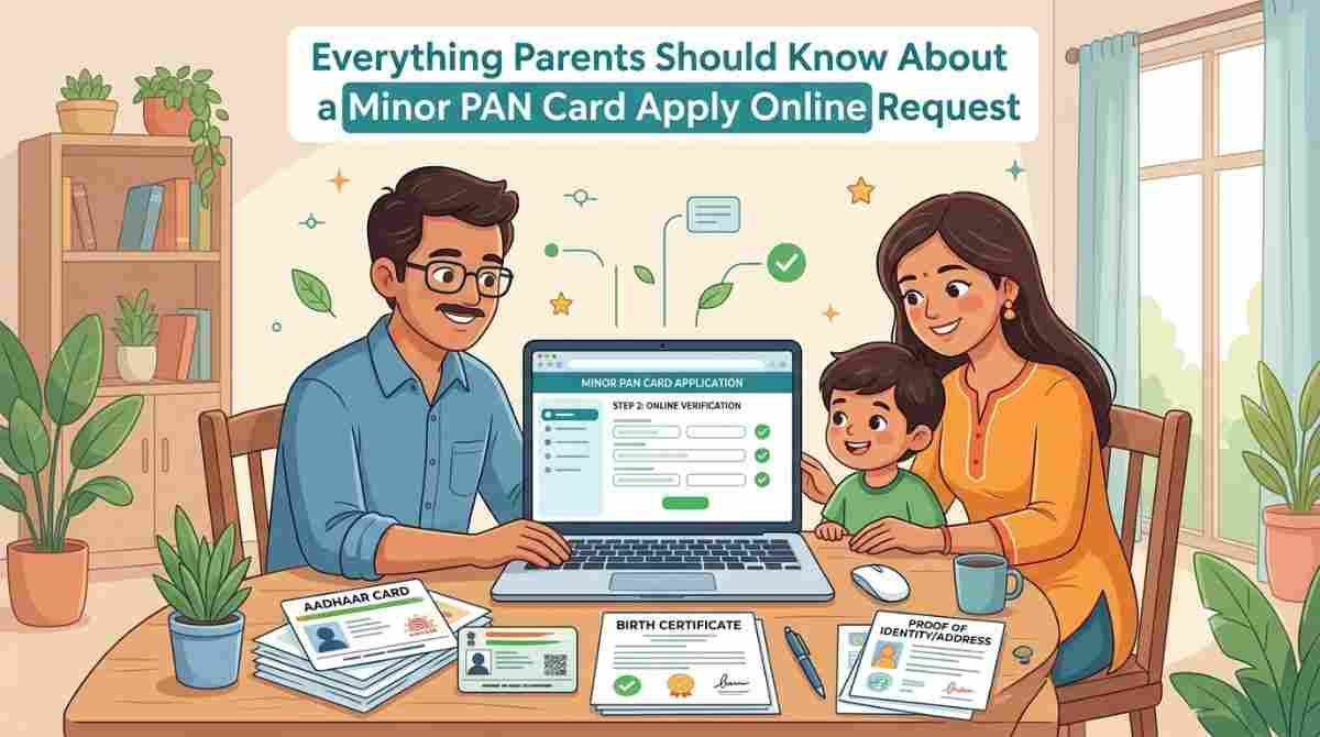 Everything Parents Should Know About a Minor PAN Card Apply Online Request