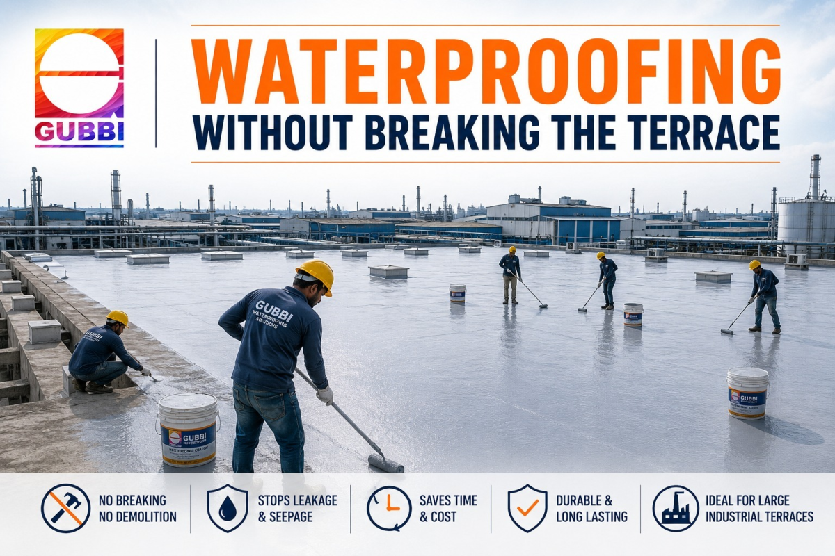 Industrial Waterproofing Services for Concrete Structures