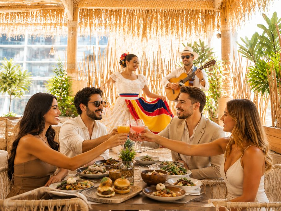 Violinist Performance Dubai at a Premium Dining Destination