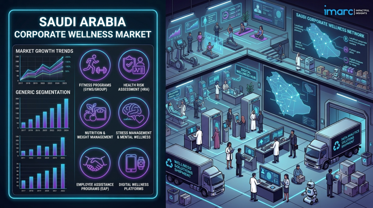 Saudi Arabia Corporate Wellness Market Size, Segmentation, Growth Trends & Forecast 2026-2034