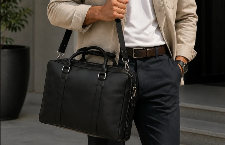 How to Choose the Right Genuine Leather Briefcase: Types, Craftsmanship, and Care