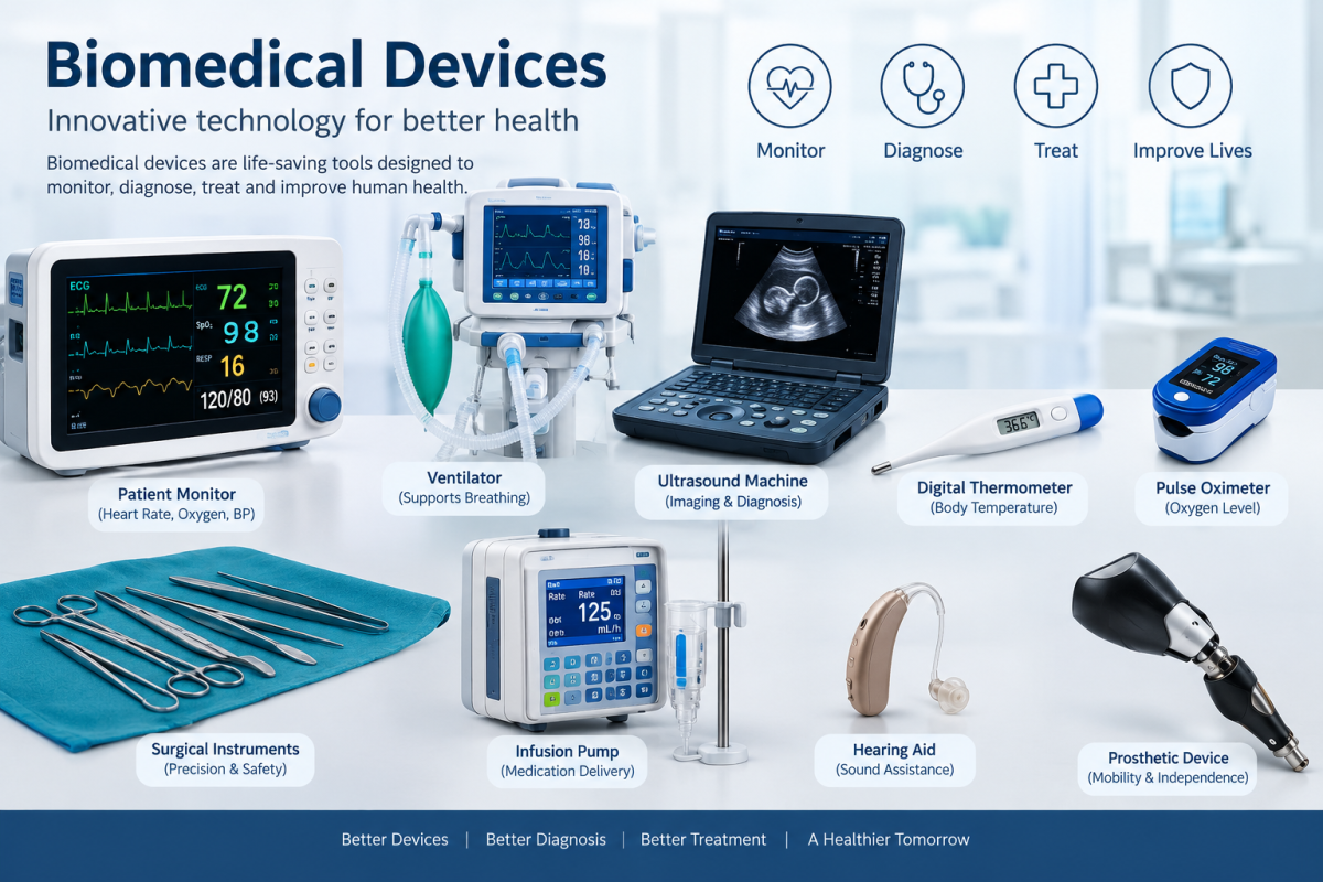 Importance of Biomedical Devices in Modern Healthcare