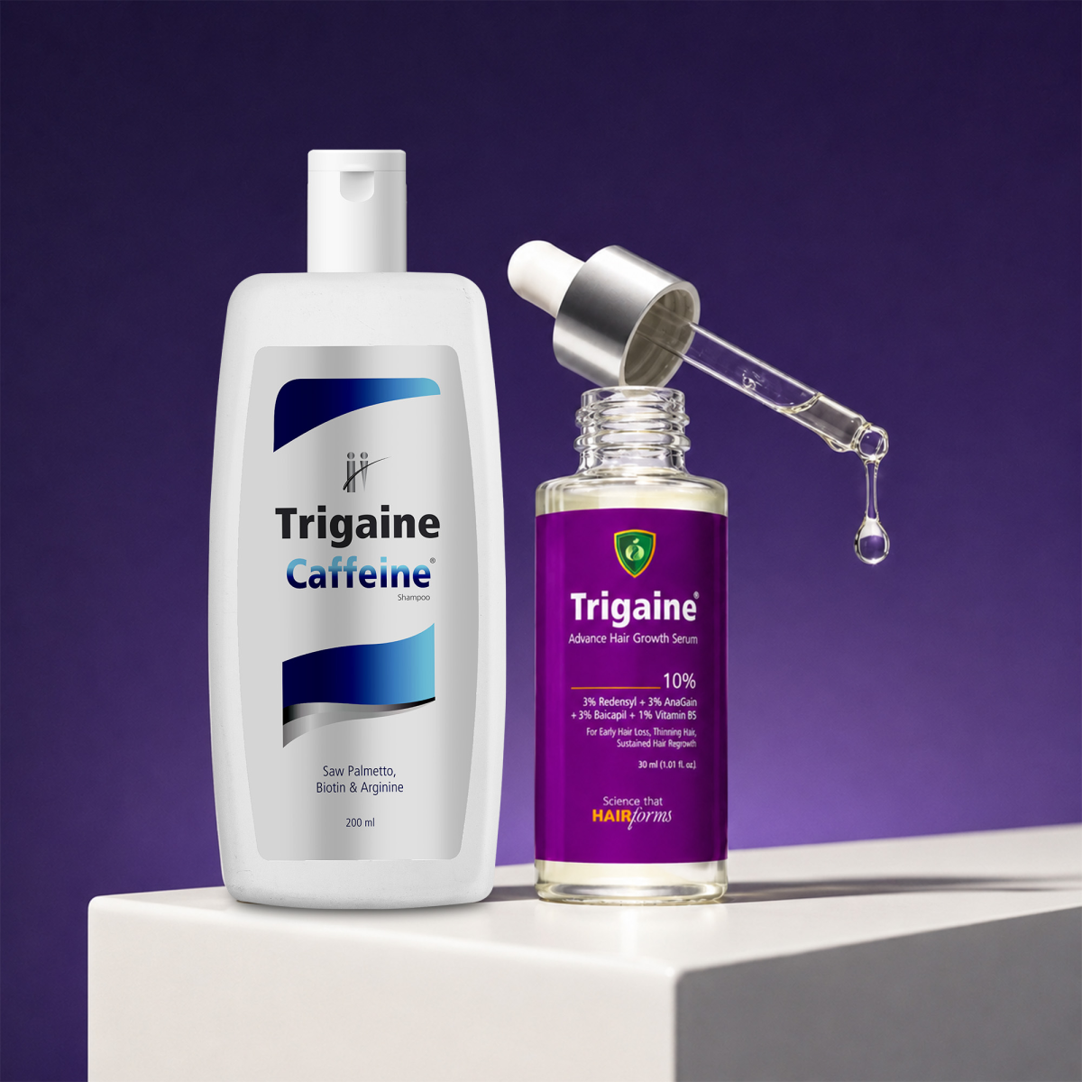 Trigaine Hair Growth Boost Combo: A Complete Hair Fall and Hair Growth Routine