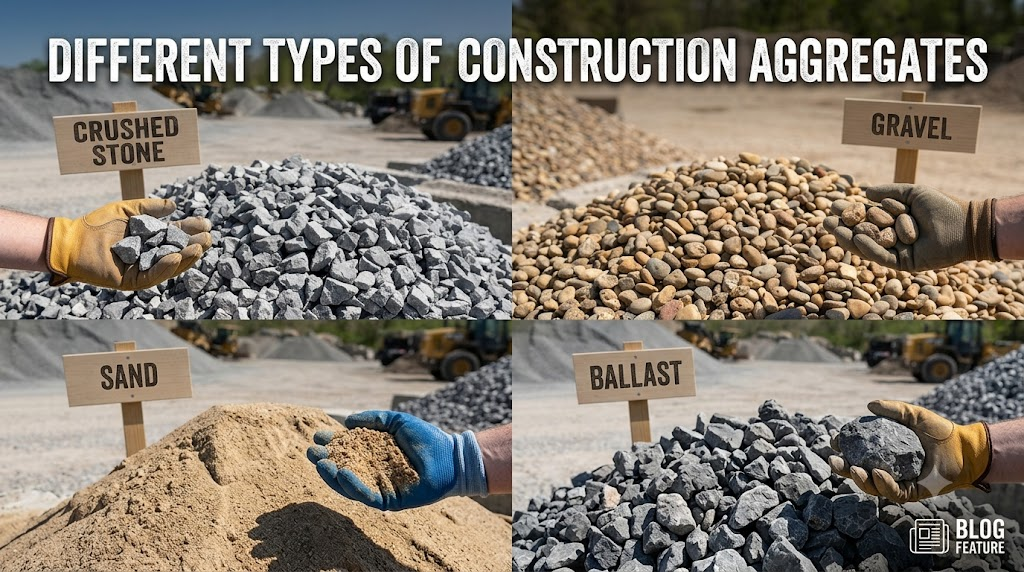 Different Types of Construction Aggregates and Their Uses
