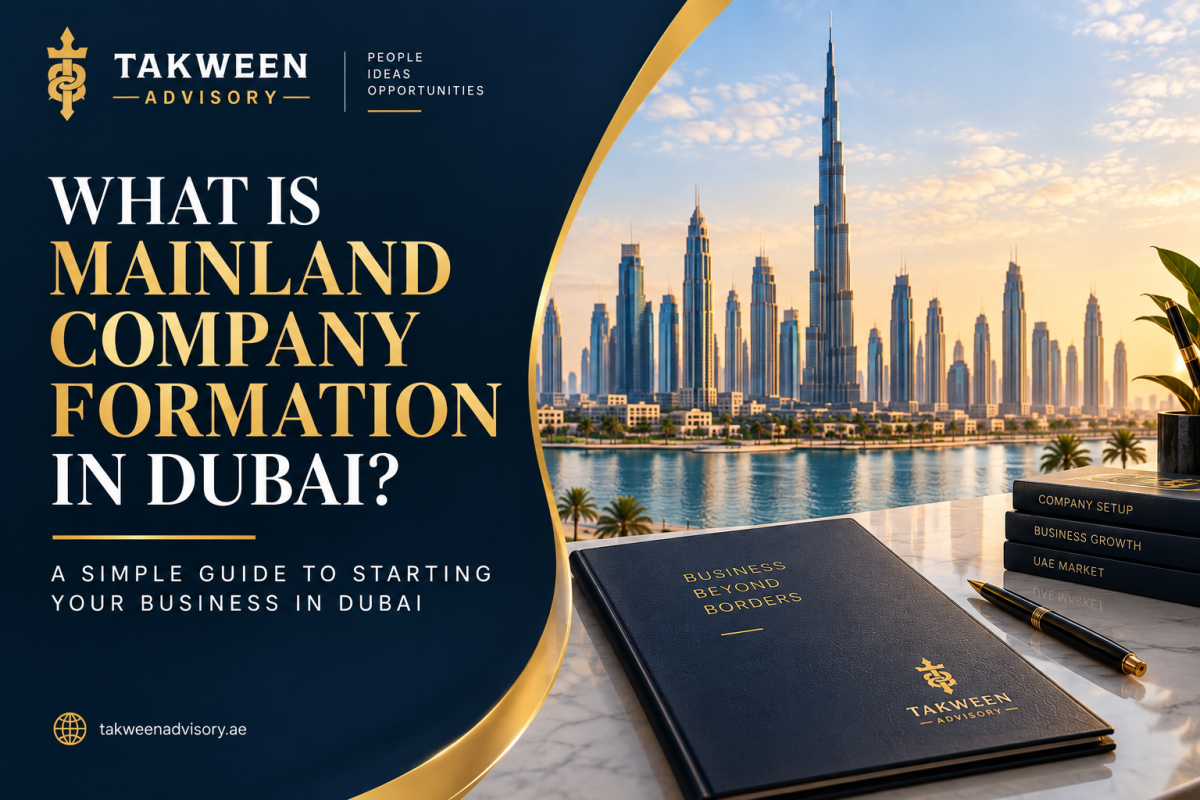 What is mainland company formation in Dubai?