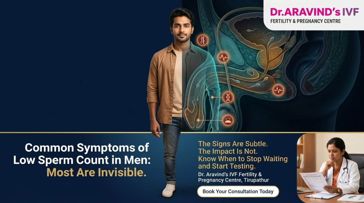 Common Symptoms of Low Sperm Count in Men — What to Know and When to Act