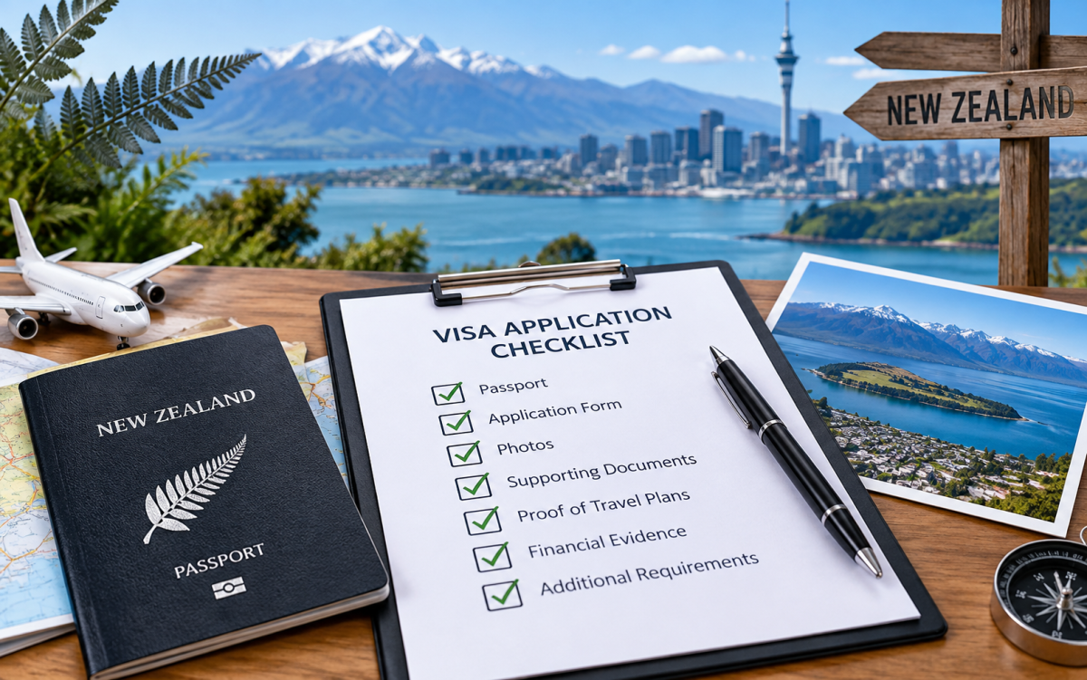 New Zealand Visa Application Checklist for First-Time Applicants