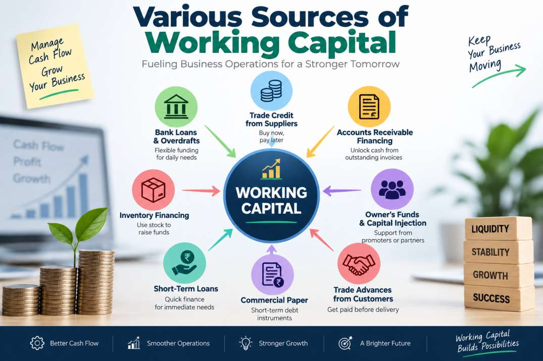 Understanding Various Sources of Working Capital Financing