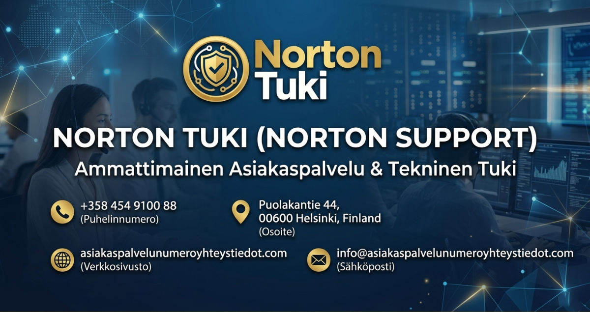 Joustava Norton ylläpito Suomi yhteystiedot -opas