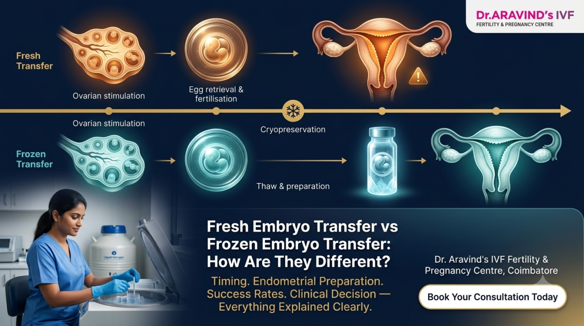 Fresh Embryo Transfer vs Frozen Embryo Transfer: How Are They Different?
