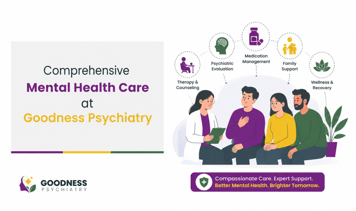 Comprehensive Mental Health Care at Goodness Psychiatry