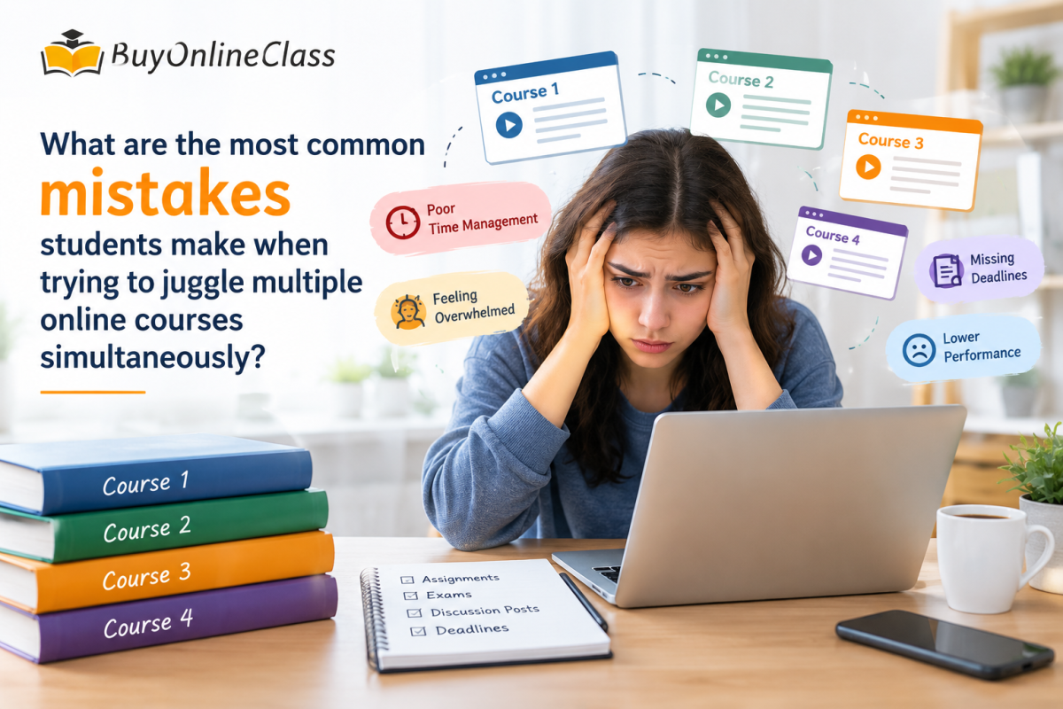 Navigating the Chaos: Common Mistakes Students Make When Juggling Multiple Online Courses