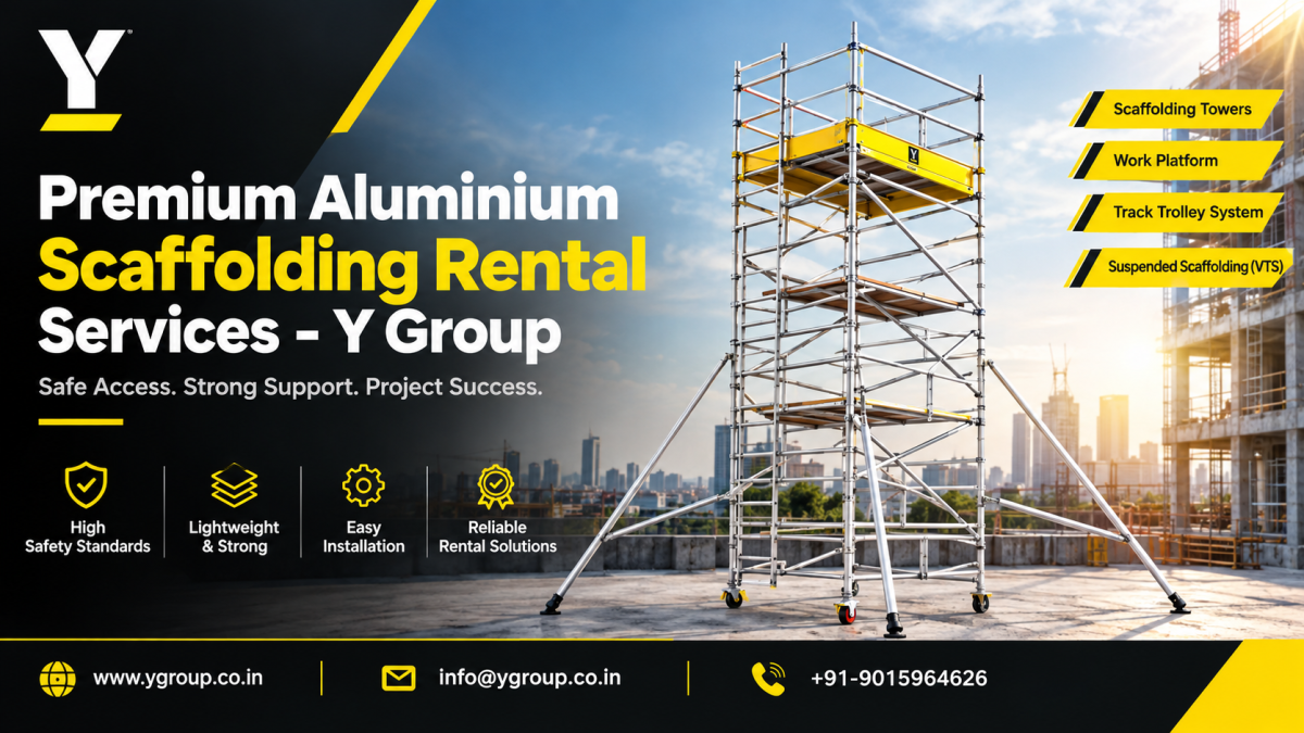 Premium Aluminium Scaffolding Rental Services - Y Group