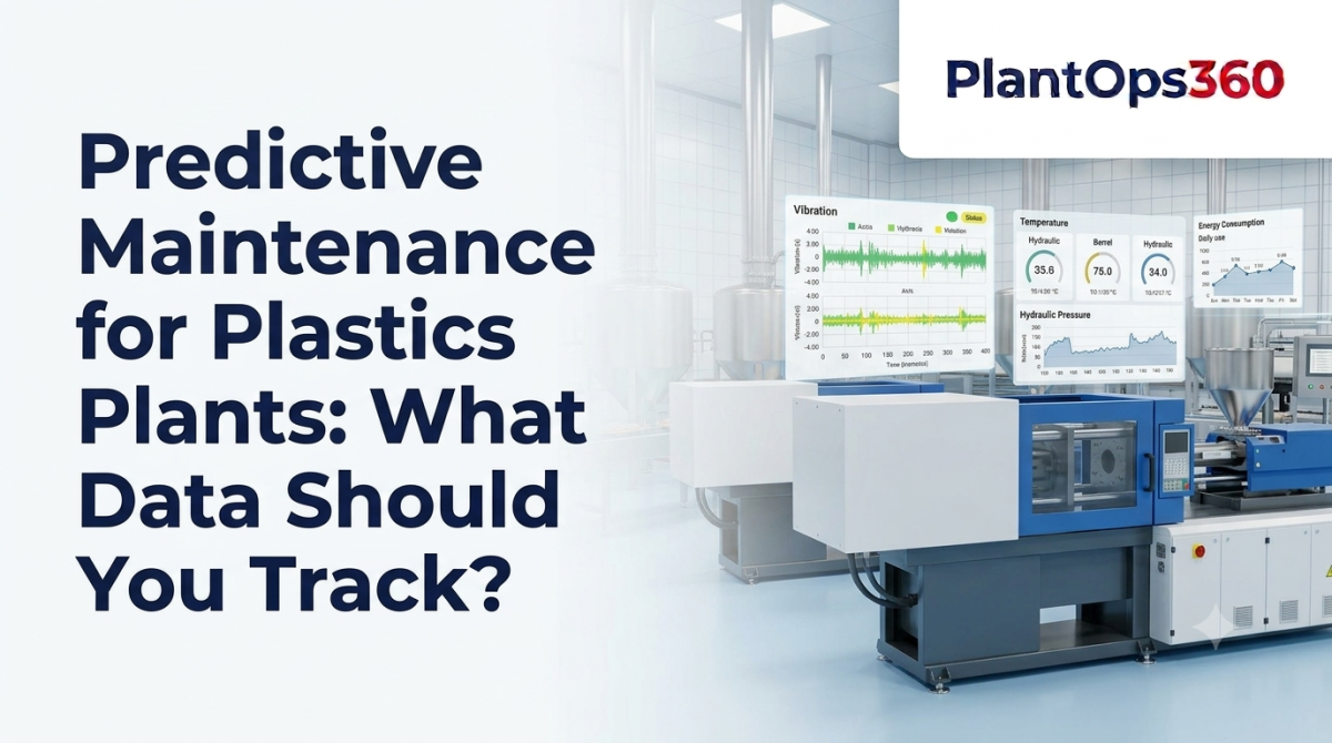 Predictive Maintenance for Plastics Plants: What Data Should You Track with AI Powered Plastics Plant Maintenance Software?