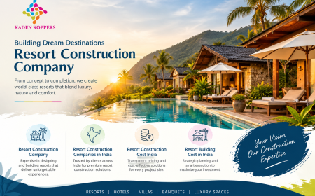 Resort Construction Company in India: Cost, Planning & Development Guide