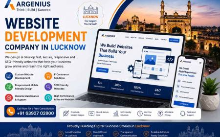 Website Design Company in Lucknow | Web Development Services - Argenius