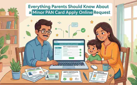 Everything Parents Should Know About a Minor PAN Card Apply Online Request