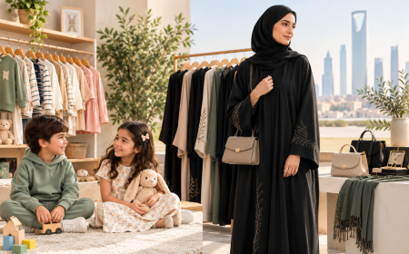 Kids Clothing and Sustainable Abayas in Saudi Arabia