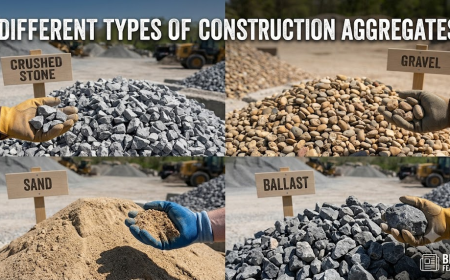 Different Types of Construction Aggregates and Their Uses