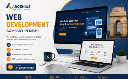 Argenius – Leading Web Development Company in Delhi for Modern Businesses