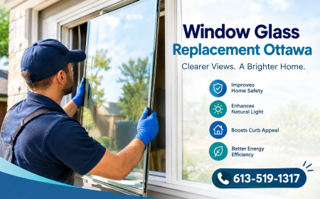 How Can Window Glass Replacement Ottawa Improve Your Home’s Appearance?