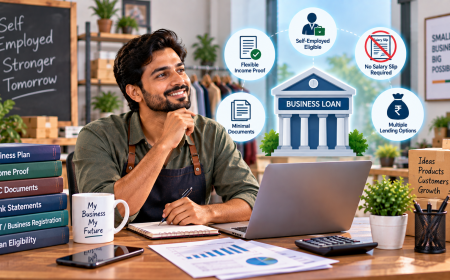 Business Loan for Self-Employed: Eligibility, Income Proof & Documents