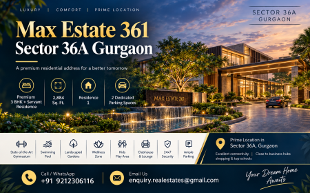 Explore Max Estate 361 Sector 36A Gurgaon