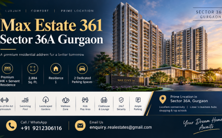 Inside Max Estate 361 Sector 36A Gurgaon