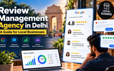 Review Management Agency in Delhi: A Guide for Local Businesses