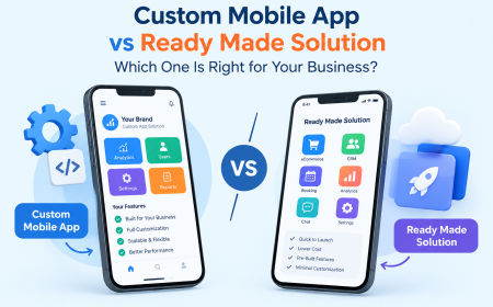 Custom Mobile App vs Ready-Made Solution: Which One Is Right for Your Business?