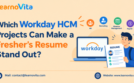 How Can Workday HCM Projects Make a Fresher’s Resume More Impressive?