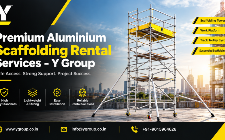 Premium Aluminium Scaffolding Rental Services - Y Group