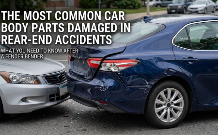 The Most Common Car Body Parts Damaged in Rear-End Accidents