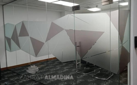 How Office Glass Can Become a Branding Opportunity With Frosted Stickers