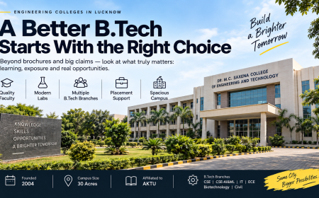Choosing the Right Engineering College in Lucknow for Your B.Tech
