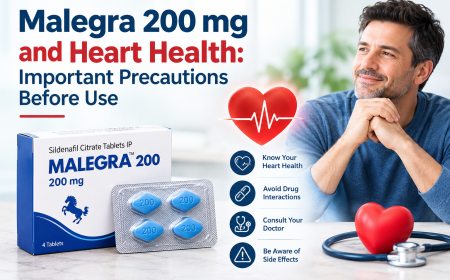 Malegra 200 mg and Heart Health: Important Precautions Before Use