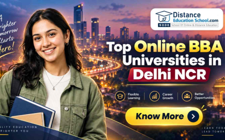 Top Online BBA Universities in Delhi NCR