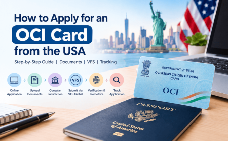 How to Apply for an OCI Card from the USA