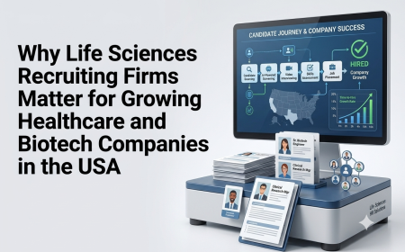 Why Life Sciences Recruiting Firms Matter for Growing Healthcare and Biotech Companies in the USA