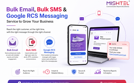 Bulk Email, Bulk SMS and Google RCS Messaging Service to Grow Your Business