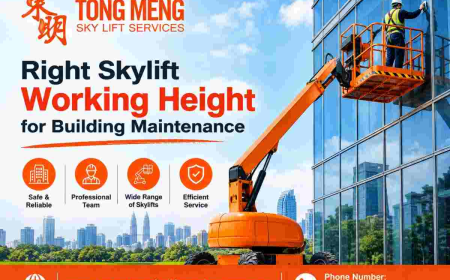 How to Choose the Right Skylift Working Height for Building Maintenance